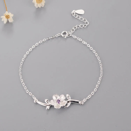 Pulseira Cerejeira Prata 925 - Pul661