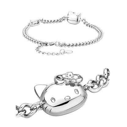 Pulseira Hello Kitty Prata 925 - Pul144