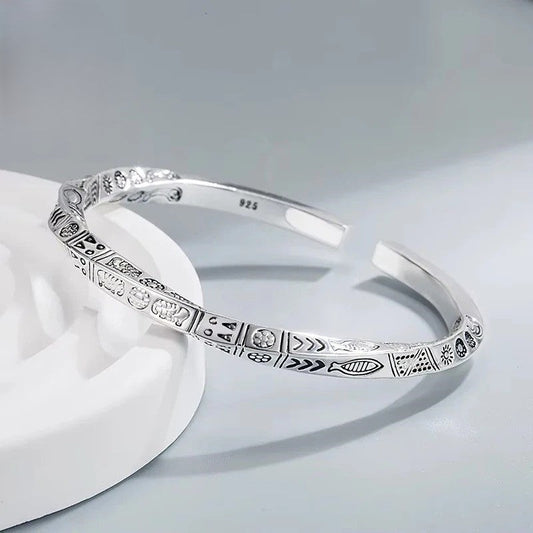 Pulseira Escrituras Prata 925 - Pul1516