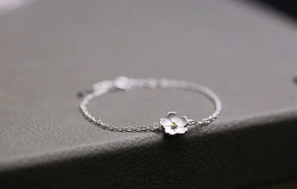 Pulseira Margarida Prata 925 - Pul431
