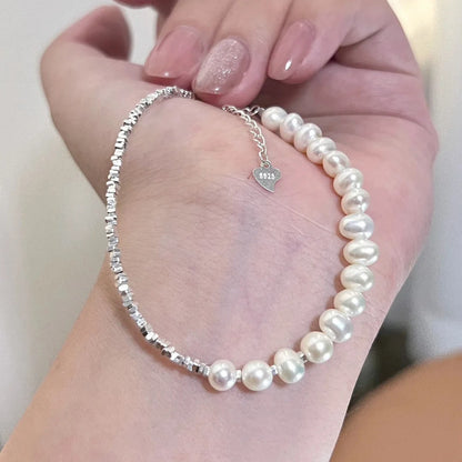 Pulseira Pérolas Prata 925 - Pul311