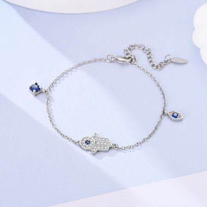 Pulseira Olho Grego Prata 925 - Pul528