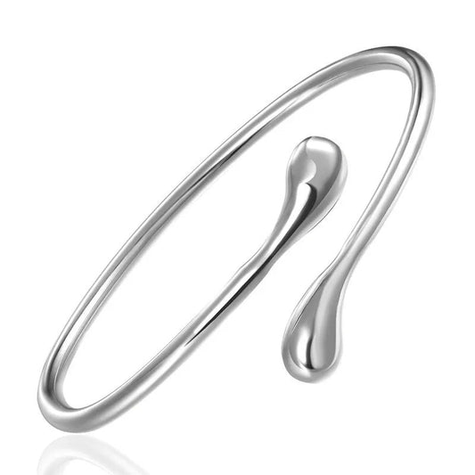 Pulseira Bracelete Gotas Prata 925 - Pul1507