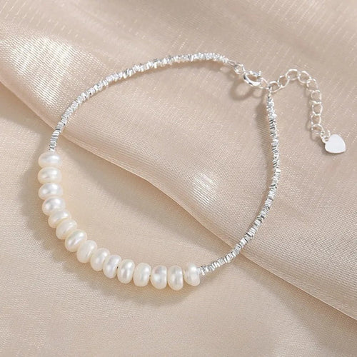 Pulseira Pérolas Prata 925 - Pul311