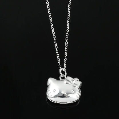 Colar Hello Kitty Prata 925 - Pr087