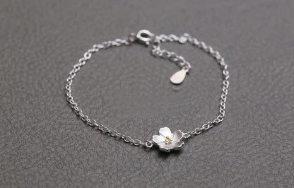 Pulseira Margarida Prata 925 - Pul431
