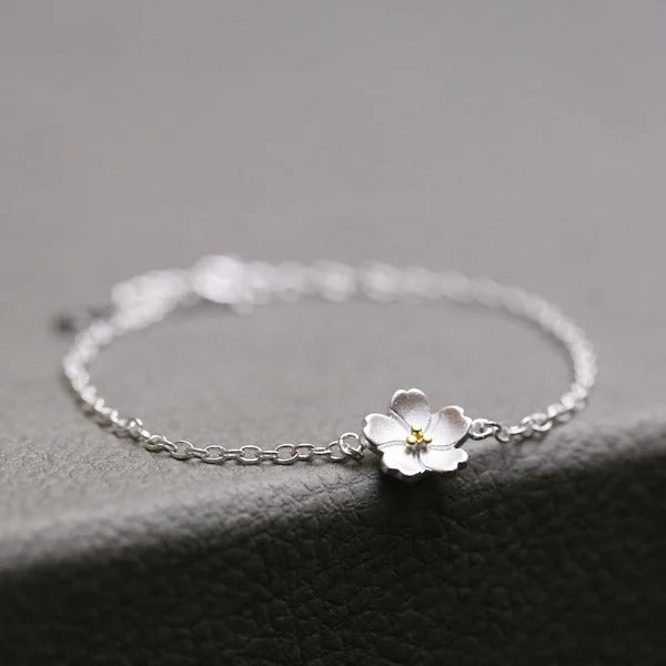 Pulseira Margarida Prata 925 - Pul431