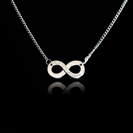 Colar Infinito Prata 925 - Pr132