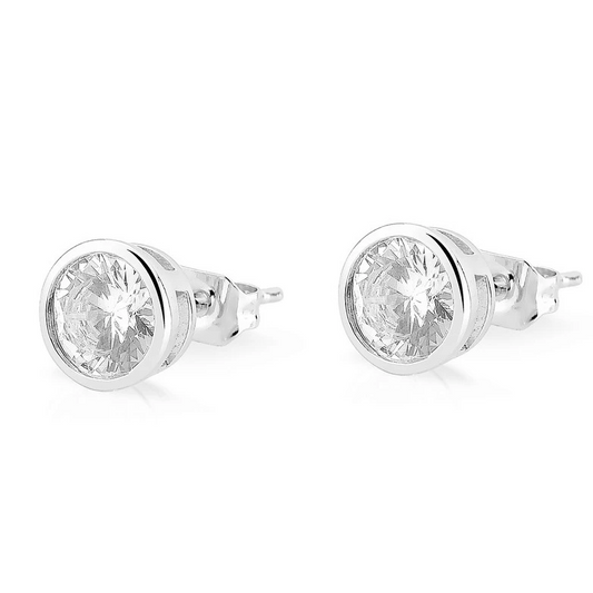 Brinco Ponto De Luz Prata 925 - Brp042