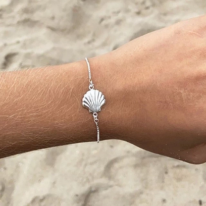 Pulseira Concha Do Mar Prata 925 - Pul111