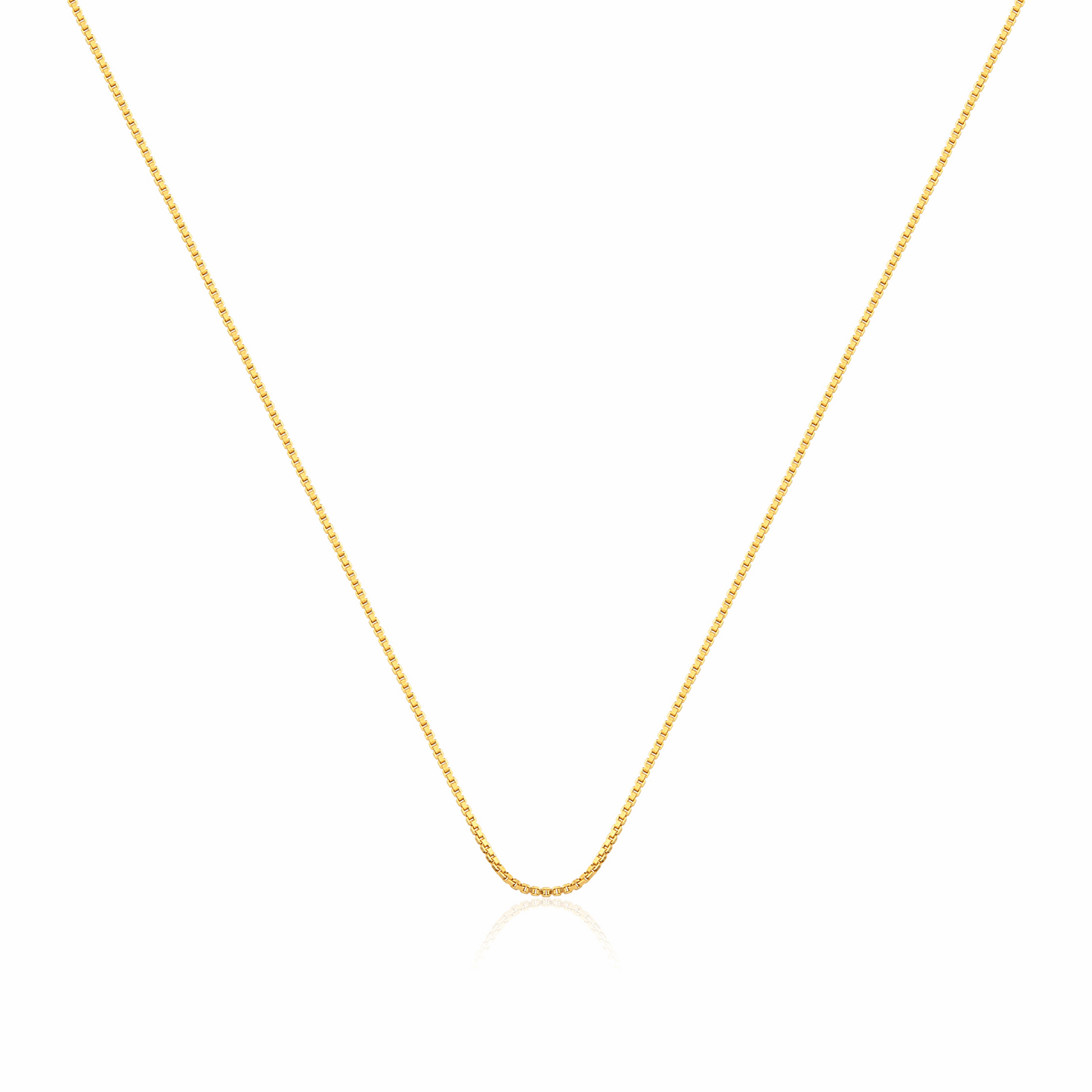 COLAR PINGENTE DUPLO NOSSA SENHORA BANHADO EM OURO 18K - GARGSI39