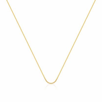 COLAR PINGENTE DUPLO NOSSA SENHORA BANHADO EM OURO 18K - GARGSI39
